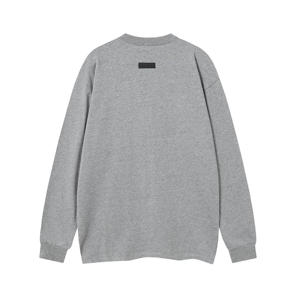 F128 FOG Essentials Letters Logo Crewneck Sweatshirt Casual Streetwear - Unisex Streetwear Pullover