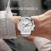Watch Four-Piece Men'S Accessories Watch Necklace Bracelet Cross Necklace Men'S Quartz Watch