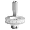 A34R For Milling Machine For Lathes& Grinders Compatible 42Mm Aluminum Alloy Lathe Hand Wheel 6Mm