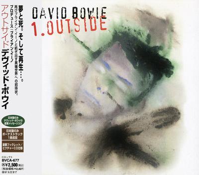 CD DAVID BOWIE  1. Outside The Nathan Adler Diarie BVCA677 Arista 1995 Japan Rock Used