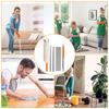 Flat Mops For Floor Cleaning Floor Mop Telescopic Handle Quick Cleaning Tool For Hardwood Laminate Kitchen Bathroom Apartment