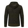 Youth Men's Hooded Knit Cardigan – Casual, Versatile Autumn/Winter Sweater Coat