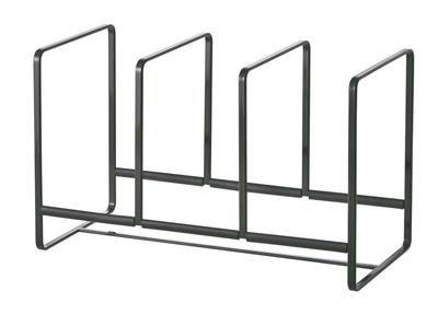 Yamazaki Geschirrständer Abtropfgestell Tower Wide L Schwarz 2965