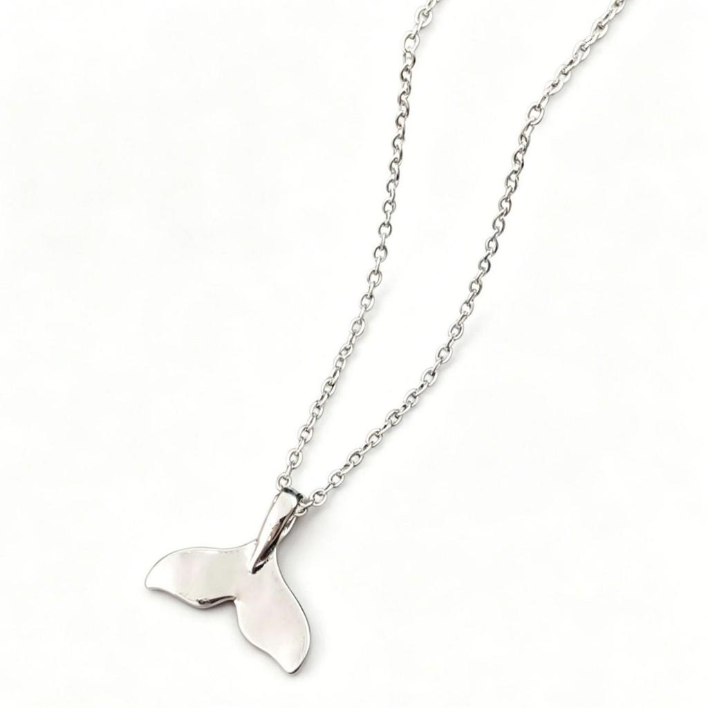 2019 European & American Mermaid Dolphin Tail Couple Necklace - Women's Clavicle Chain Fishtail Design