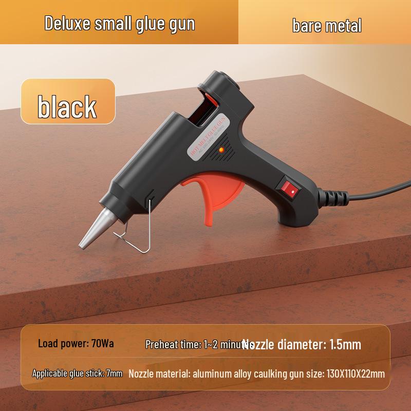 High Viscosity Hot Melt Glue Gun with 7-11mm Sticks for Kids' Crafts and Household Use