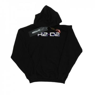 Mens The Rise Of Skywalker R2-D2 Text Logo Hoodie