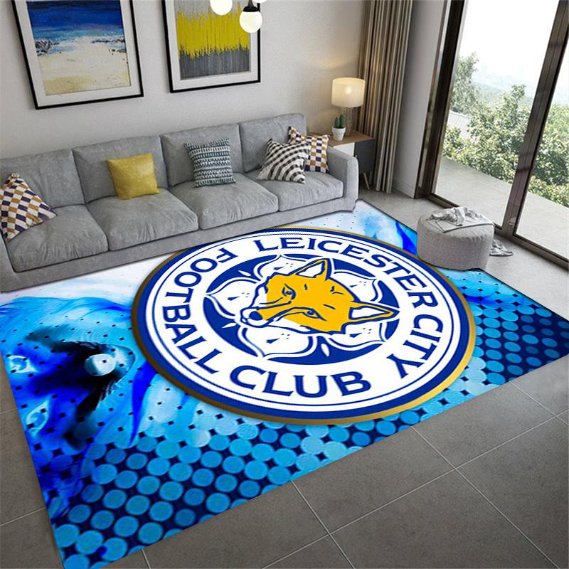 2025 New leicester city football club Carpet Rug for Living Room Bedroom Home Sofa Decoration,Kids play Non-slip Floor Mat70