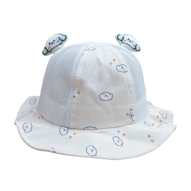 Summer Cartoon Baby Hat - Cute, Breathable, Sun Protection for Outdoors