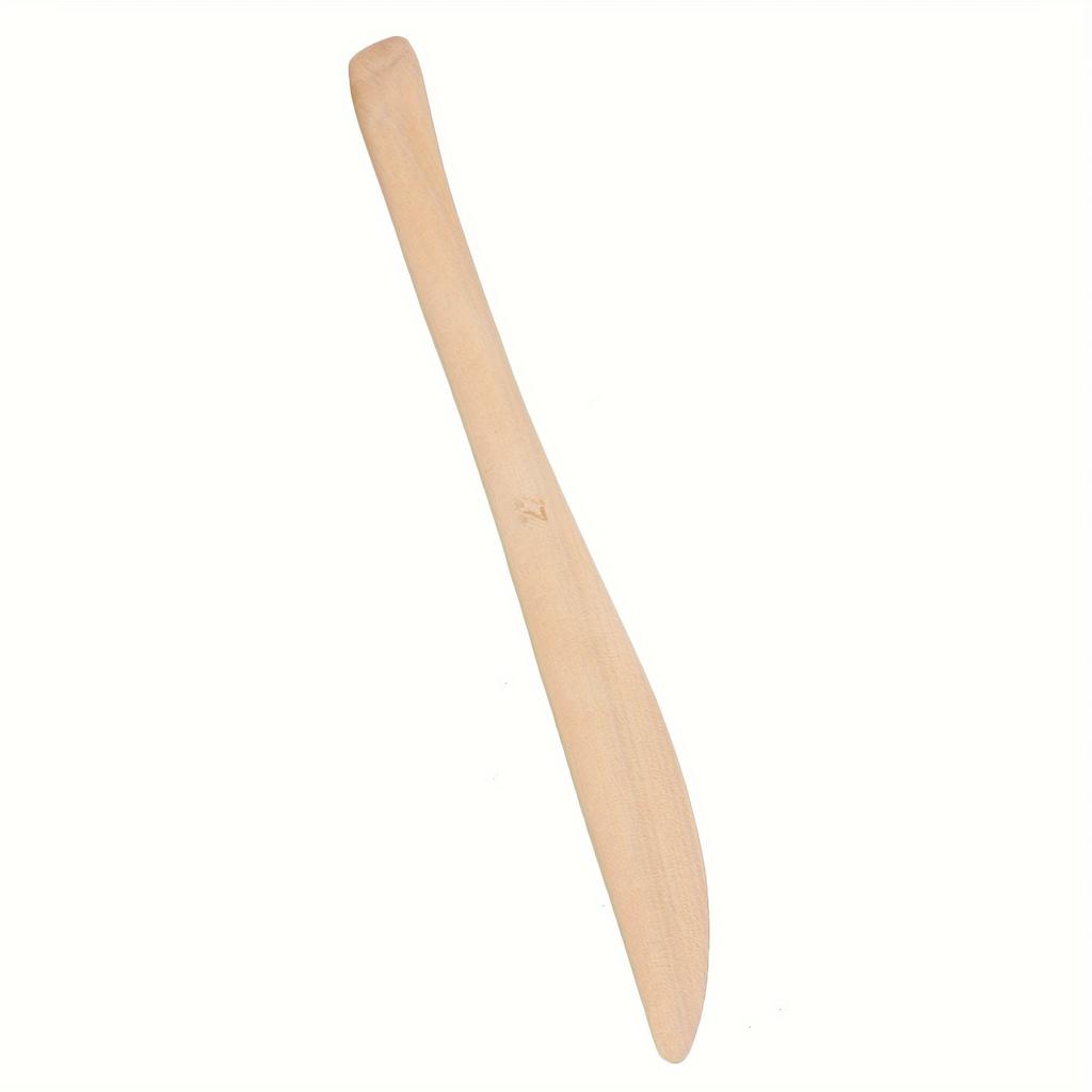 10 st Träkeramikskärverktyg, Tunna Grenler Lerformsknivar, Oladde Handgjorda Verktyg för Keramikframställning