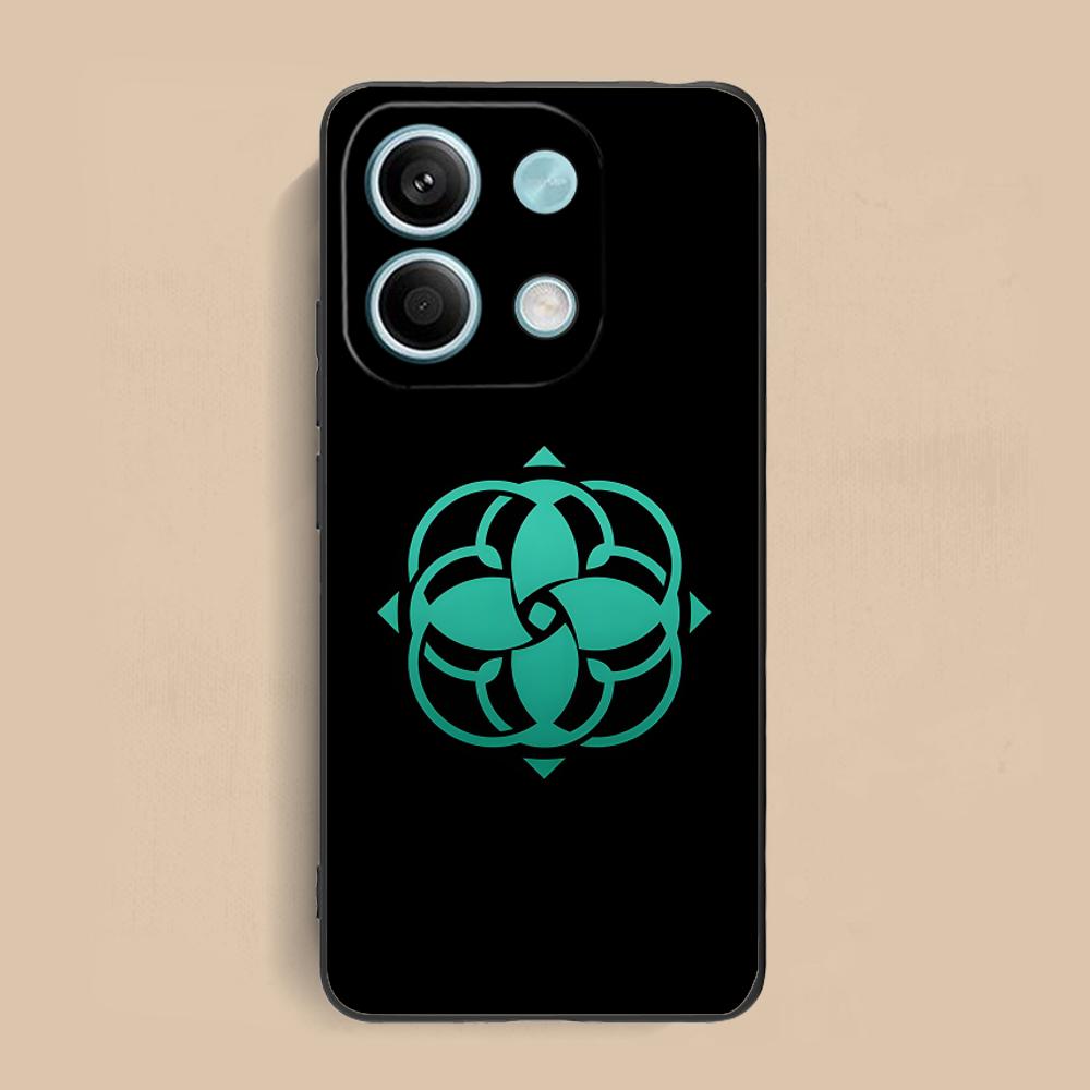 

Game GI Faruzan Matte TPU Mobile Phone Case for Xiaomi Redmi 15 14 13 12 A5 3 2 1 C Plus 4G 5G Colorful Printing Cover Redmi A1+