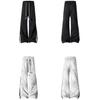 Frühling, Sommer und Herbst vier Jahreszeiten neue europäische, amerikanische und japanische gerade Sport-Tie-Dye schmutzige Wide-Leg Freizeithose Herren Trend PANTS