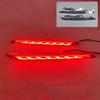 DinCh LED Rear Foglight For Geely EX2 Rear Bumper Foglight Foglamp Fog Light Fog Lamp Brake Lights