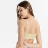 Bra Adjustable Thin Lace Wireless Bra with 100% Mulberry Silk Inner Cup Sexy Women Brassiere Underwear