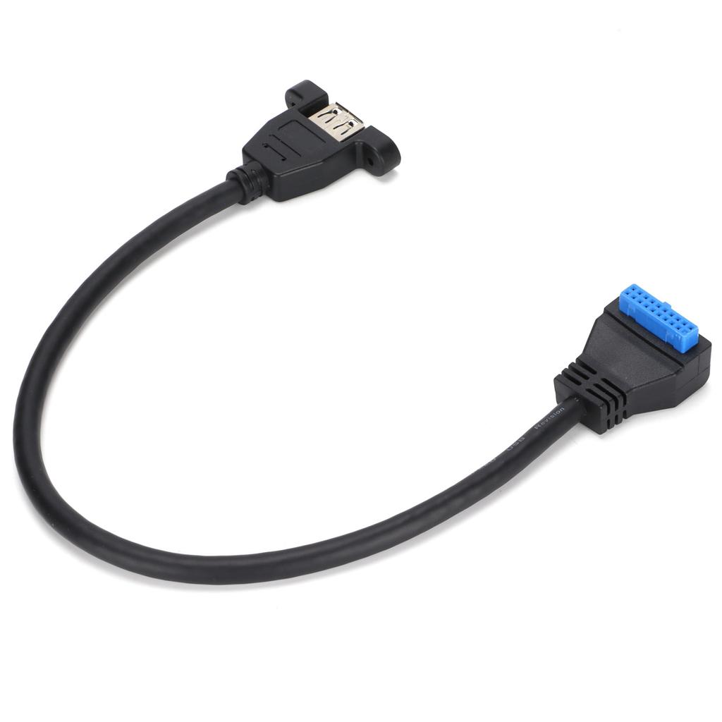 Adapter Cable USB 3.0 Single Port A Female to 20pin High Speed ABS Data Transmission Line