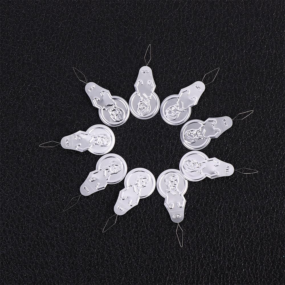 Šití Stříbrná barva Ruční šití Řemeslné nástroje Navlékač jehel Navlékač Drátěný návazec Šicí nástroje