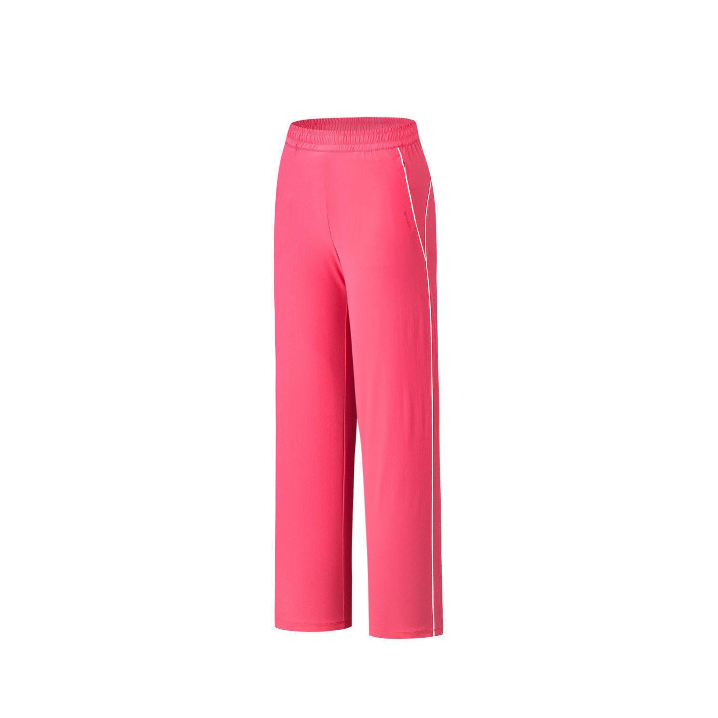 Anta Breathable Casual Straight Loose Knit Sports Pants Women bottoms 162627328-4 M