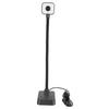 4K USB Document Camera 360 Deg Rotatable Lens Auto Focus 3 Level LED Light AI Noise Reduction Mic Foldable for Windows