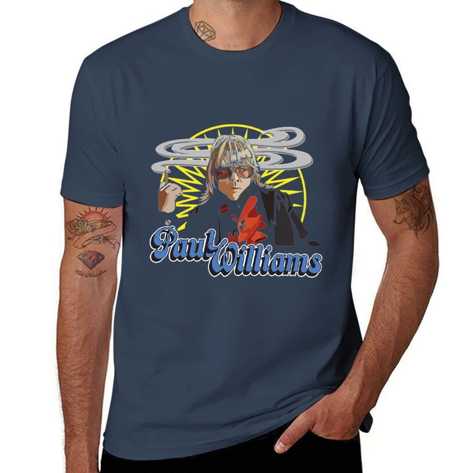 Paul Williams TShirt Basic Simple Design Short Sleeve Shirt S
