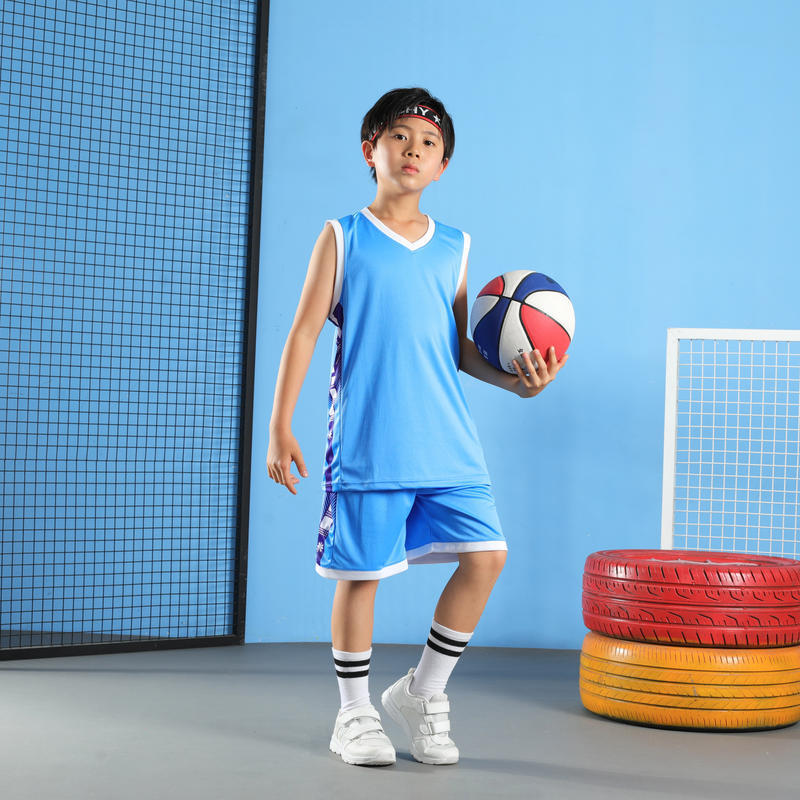 Middle-Aged And Older Children'S Men'S And Women'S Basketball Suits, Children'S Adult Summer Clothing Team Clothing, Trendy Handsome Short-Sleeved