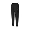 Fila Fitness Casual Versatile Simple Tapered Knit Sports Pants Women Bottoms Deep-Black A11W511617F-BK