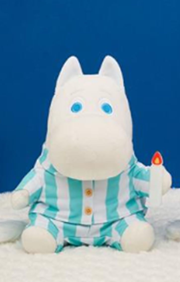 

Moomin stuffed toy pajamas version light blue single item