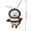PP Cotton Cockroach Self-deprecating Bear Doll Chiikawa Plush Dolls  Hanging Accessory