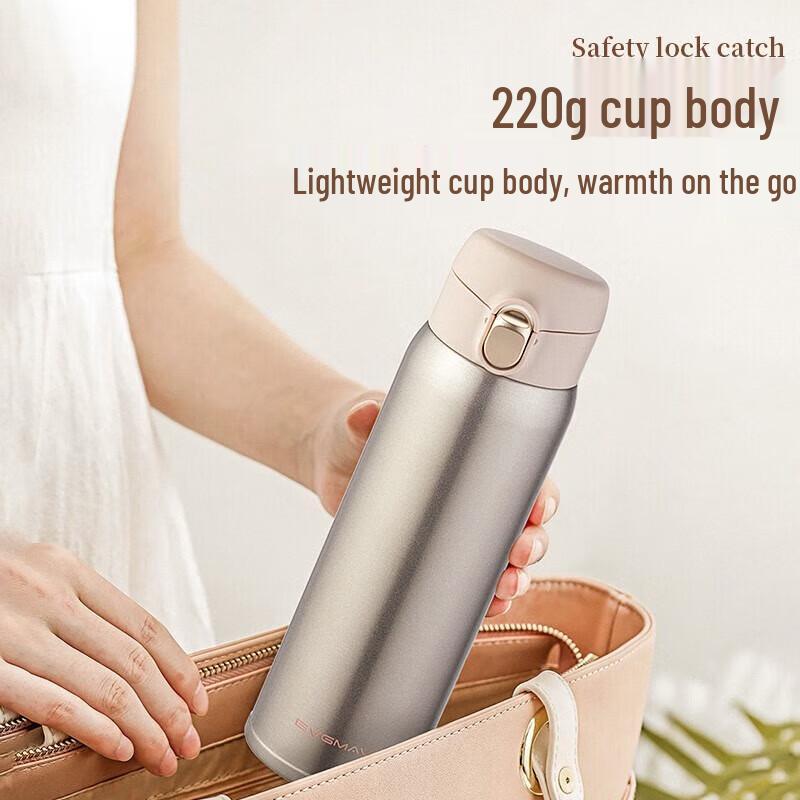 BVGMAV 316 Stainless Steel Pop-up Lid Thermos Mug 360ml