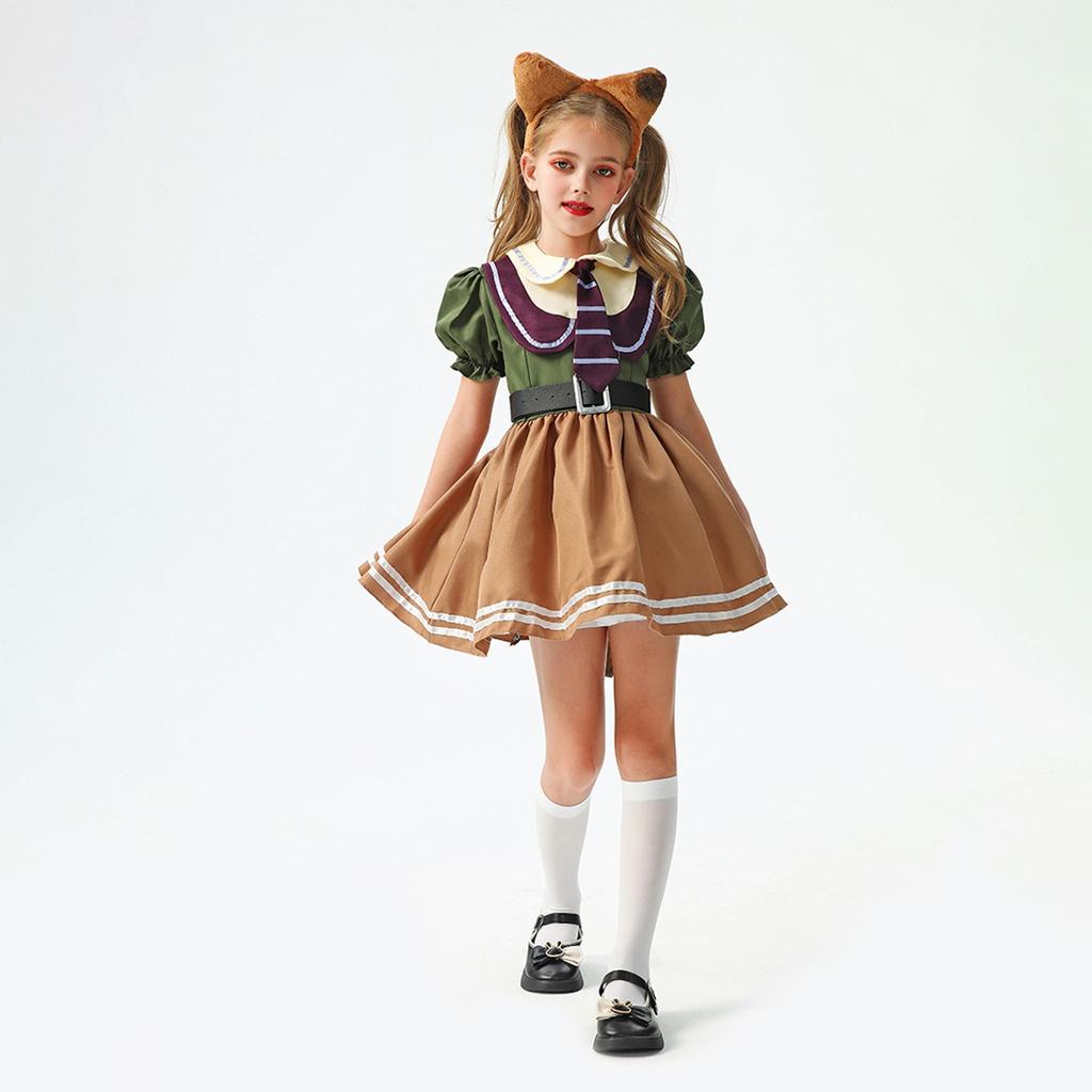 Kids Costume Horror Bride Cosplay Dress Performance Costume Masquerade Costume