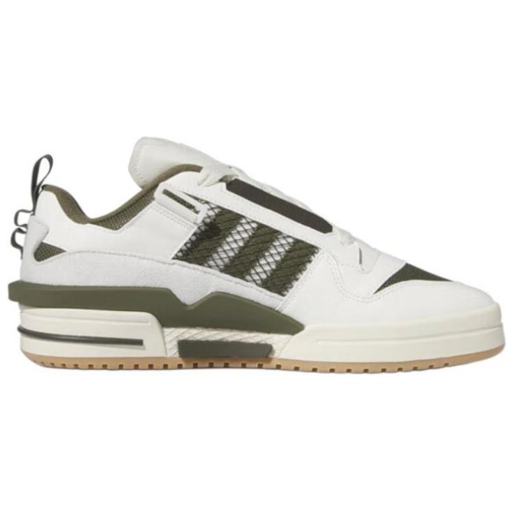 adidas Originals Forum Fashion Low-Top Sneakers Unisex Sneakers White Green IG3763