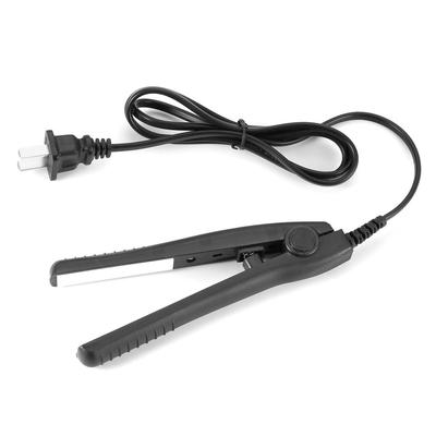 US-Stecker, Mini-Elektroschiene, flaches Eisen, Keramik-Lockenwickler, Dauerwellen-Styling-Gerät, Crimper