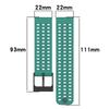 22mm Strap For Suunto RACE S / Ocean / Vertical Silicone Wristband For Suunto 5 9 Peak Pro Replacement Watch Band Bracelet