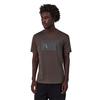 Armani Exchange Mens Geometric Cotton Regular T-Shirt