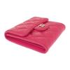 CHANEL  AP0231 Bifold Wallet Fusha pink Women