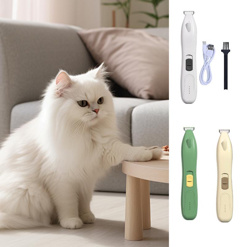 Dog Paw Trimmer For Grooming Dog Paw Pad Trimmer Cordless Shaver Brush Low-Noise Rechargeable Ergonomic For Precise Grooming