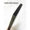 Diamond Whetstone Knife Sharpener with Non-Slip Acrylic Base - Single/Double-Sided.