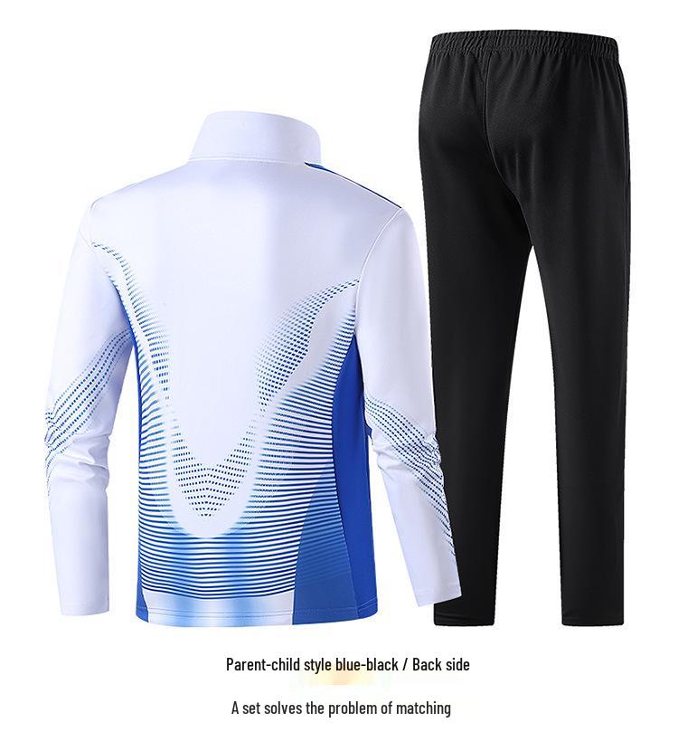 Men’s Spring & Autumn Wushu Sanda Coach Team Uniform - Chinese Sports Training Set