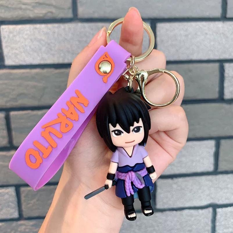 Anime Naruto Acrylic μπρελόκ αξεσουάρ Uzumaki Naruto Cartoon Keyring