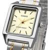 Casio Standard Quartz Women's Watch LTP-V007SG-9E Silver Gold Metal Band International Model
