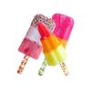 20Pcs Reusable Ice Cream Sticks Acrylic Popsicle Stick Clear Acrylic Ice Cream Sticks DIY Crafts BJL004