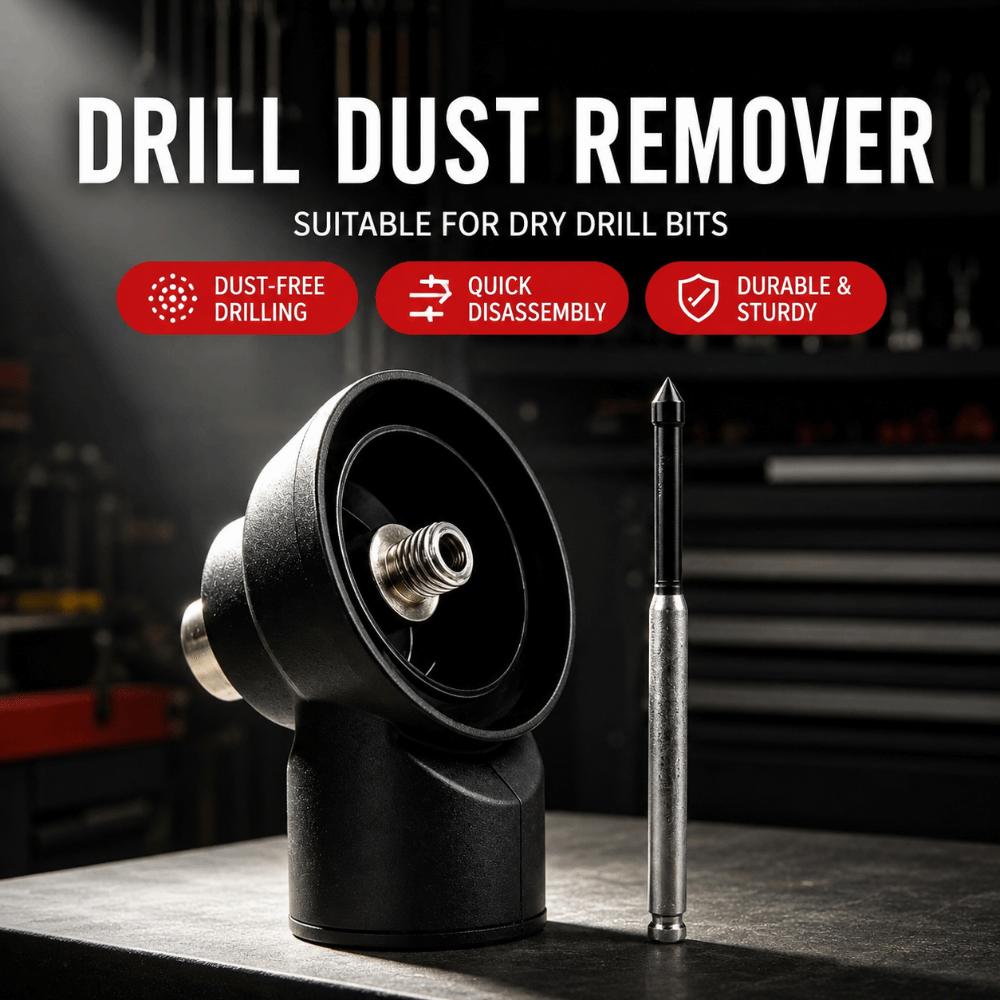 M22 M18 M16 Thread Dust Collect Cover Dust Collector Adapter For Wall Stone Hole Process