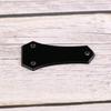 Plastic Construction 3 Mounting Hole Guitar Trusses Rod Protectors Single Layer Bullnose Styles Guitar Trusses Rod Cover