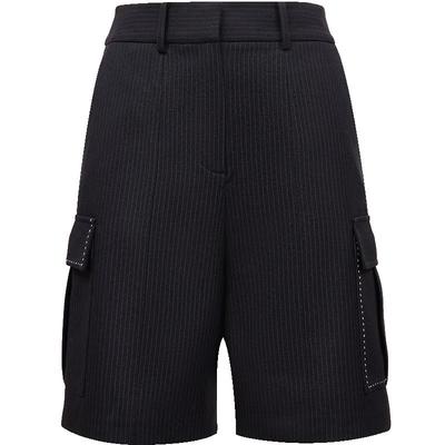2025 Early Spring Striped Commuter Shorts