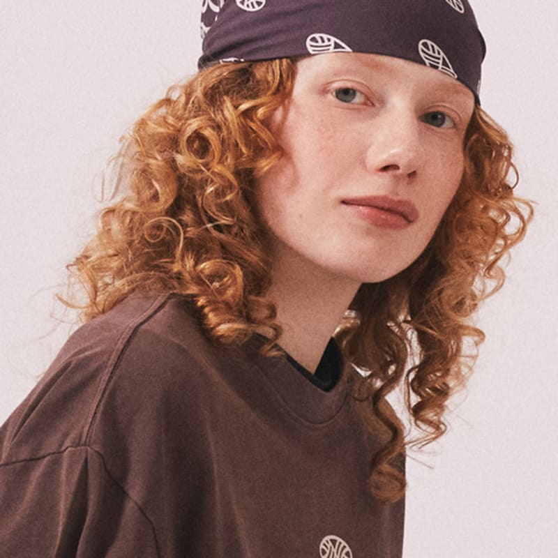 

MENASOO MNS Bandana Scarf Kerchief_Brown Brown_F