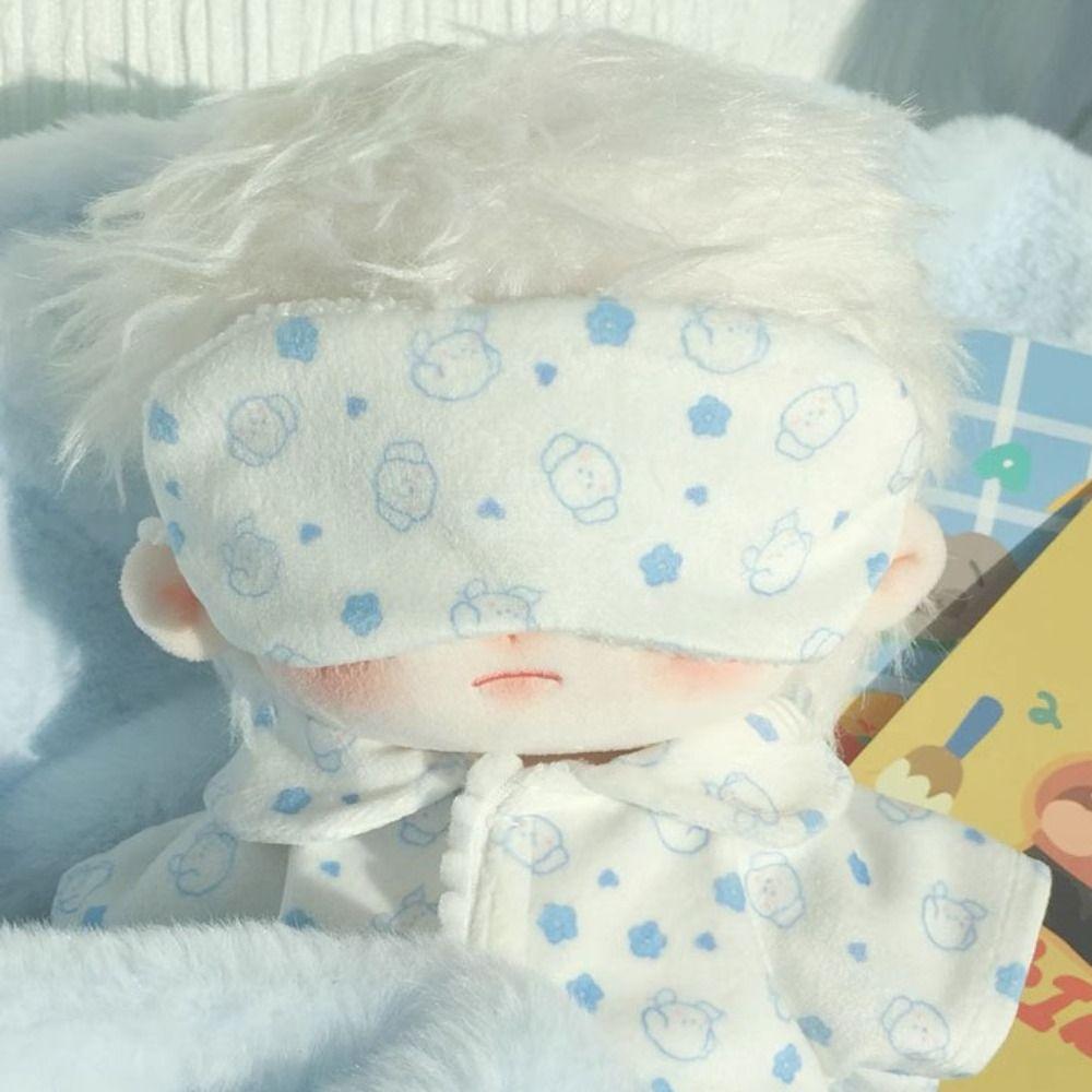 With Eye Mask Doll Sleep Clothes  For 15cm/20cm Cotton Doll/for 1/12 BJD Dolls