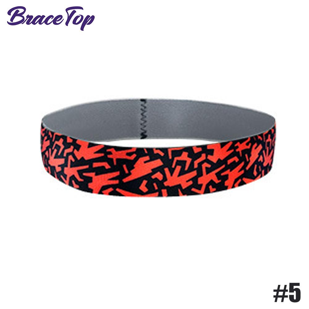 Bracetop 20 Color Sports Headband Yoga Hair Bands Non-Slip Running Fitness Elastic Sweatband Football Hair Accessories Women Men