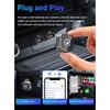 2026 New 2in1 Wired To Wireless CarPlay Adapter, Android Auto Dongle, High-Quality Car Accessory Smart Box 5GHz WiFi Type-C/USB