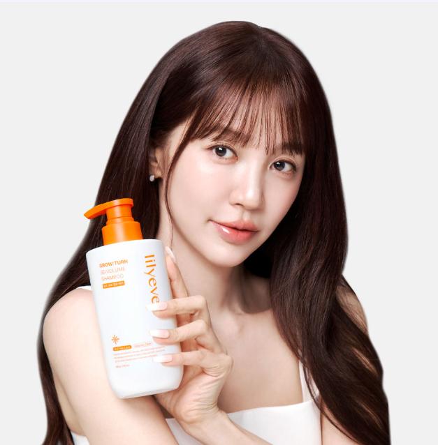 lilyeve Growturn 3D Volumen Haarausfall Shampoo 500ml – Anti Haarausfall & Volumenaufbauende Kopfhautpflege