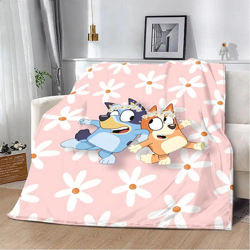 

Мультяшна ковдра з принтом B-Blueys Пікнікова ковдра Тепла ковдра М яка та зручна ковдра Для дому Подорожей Подарунок на День народження 80x60in