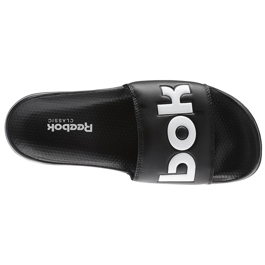 Reebok Classic Slide Sandals 'Black White' Unisex CN0735