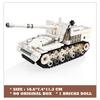 Vojenské WW2 Protitankové Armádní Bojové Vozidlo Zbraň Obrněné Auto Hračky Stavební Kostky Cihličky Model Novoroční Dárky Den Dětí